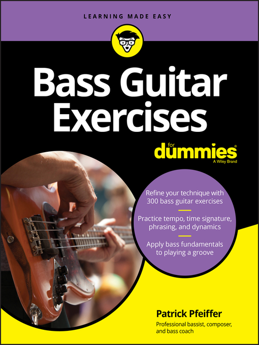 Cover image for Bass Guitar Exercises For Dummies